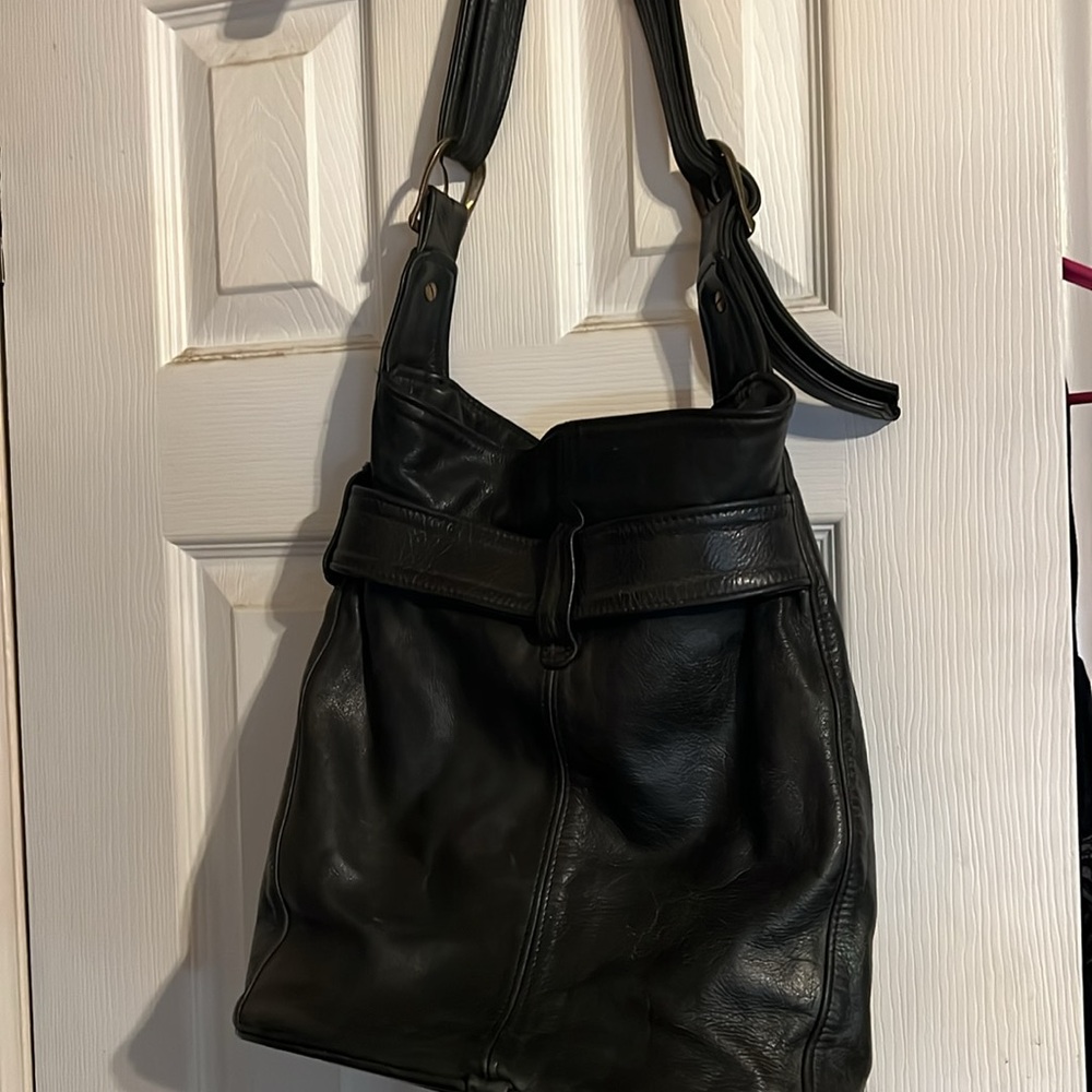 Vintage Georgetown Leather Design Handbag View 6